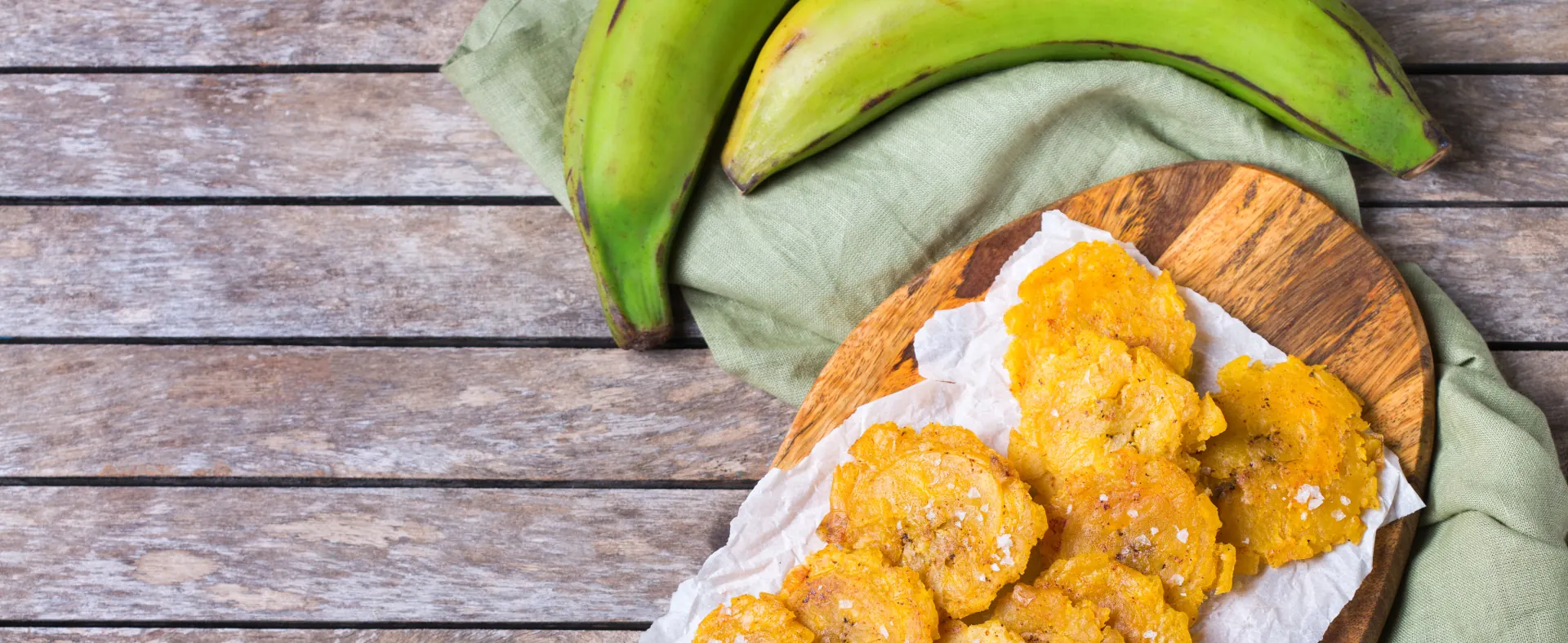 Tostones and Plantains